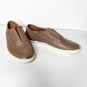 Frye maya CVO slip on leather sneakers
